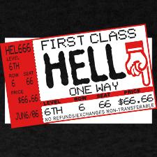 Image result for ticket to hell