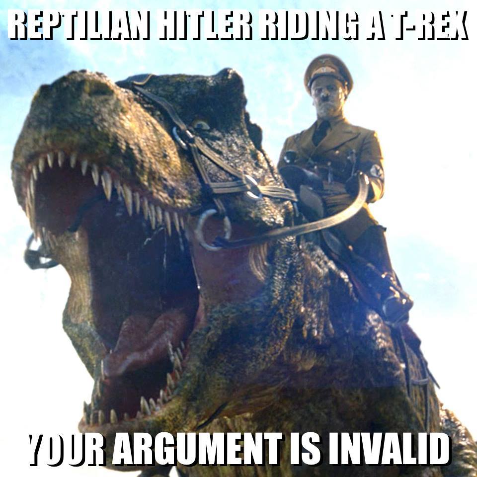 125210801 Added By Englishtallybopper At Hitler Riding A T Rex